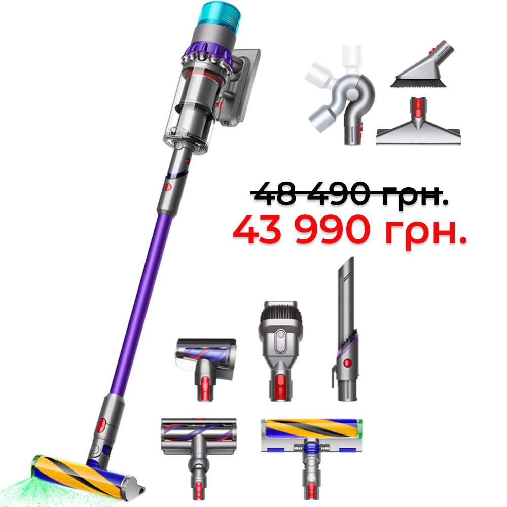 Беспроводной пылесос Dyson Gen5detect Absolute (никель/пурпурный)