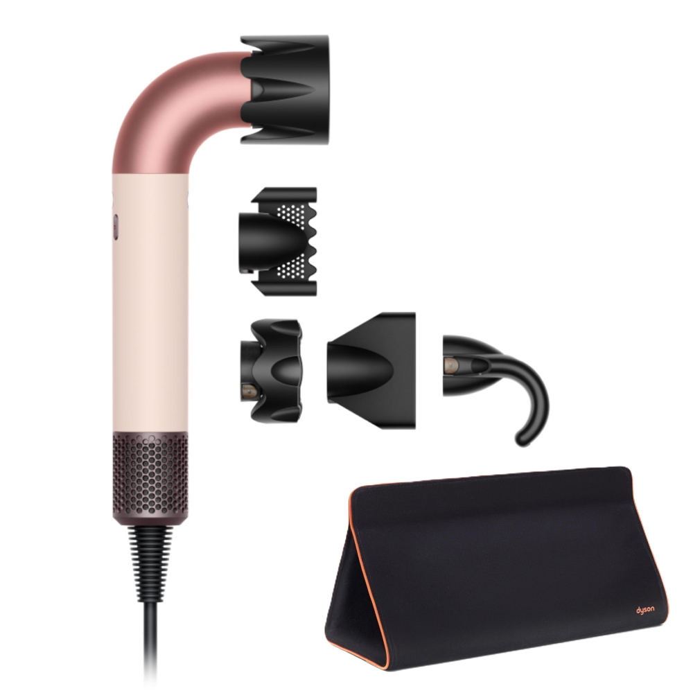 Фен для волосся Dyson Supersonic HD17 T1/T2 R Pro (рожева кераміка/рожеве золото)