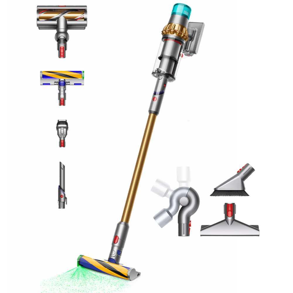 Бездротовий пилосос Dyson V15 Detect Absolute (золотий)