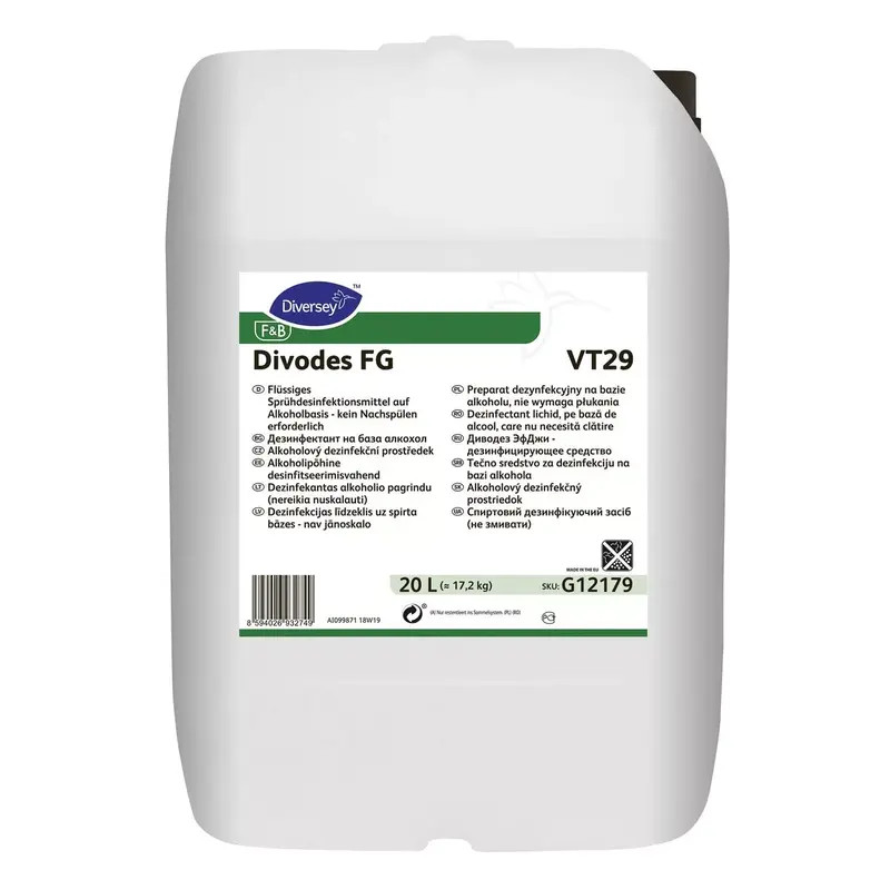 Спиртовий спрей-дезінфектант Diversey Divodes FG (20 л)