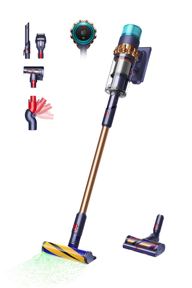 Бездротовий пилосос Dyson Gen5detect Absolute (берлінська блакить/мідь)