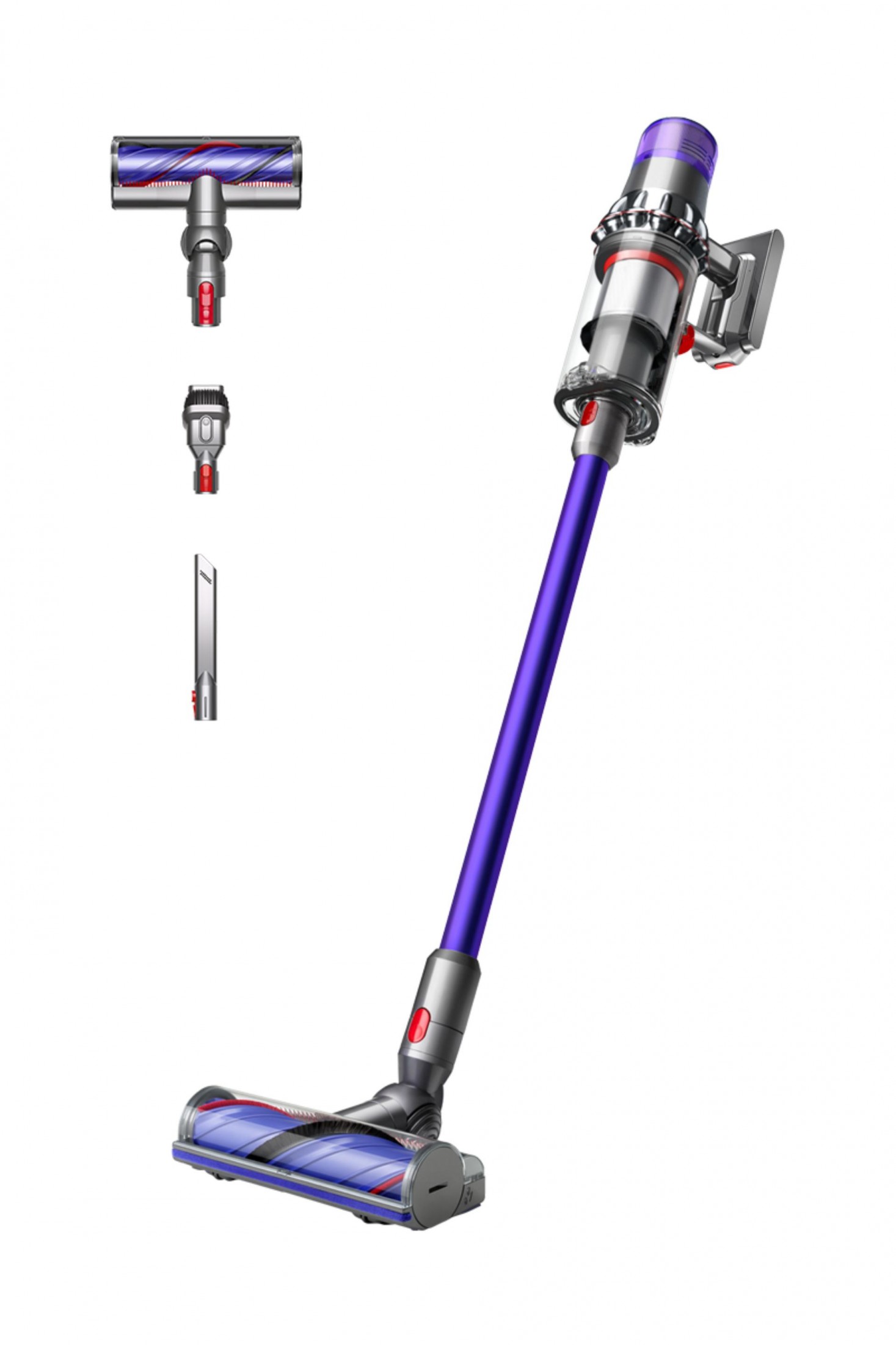Бездротовий пилосос Dyson V11 Absolute (нікель/фіолетовий)