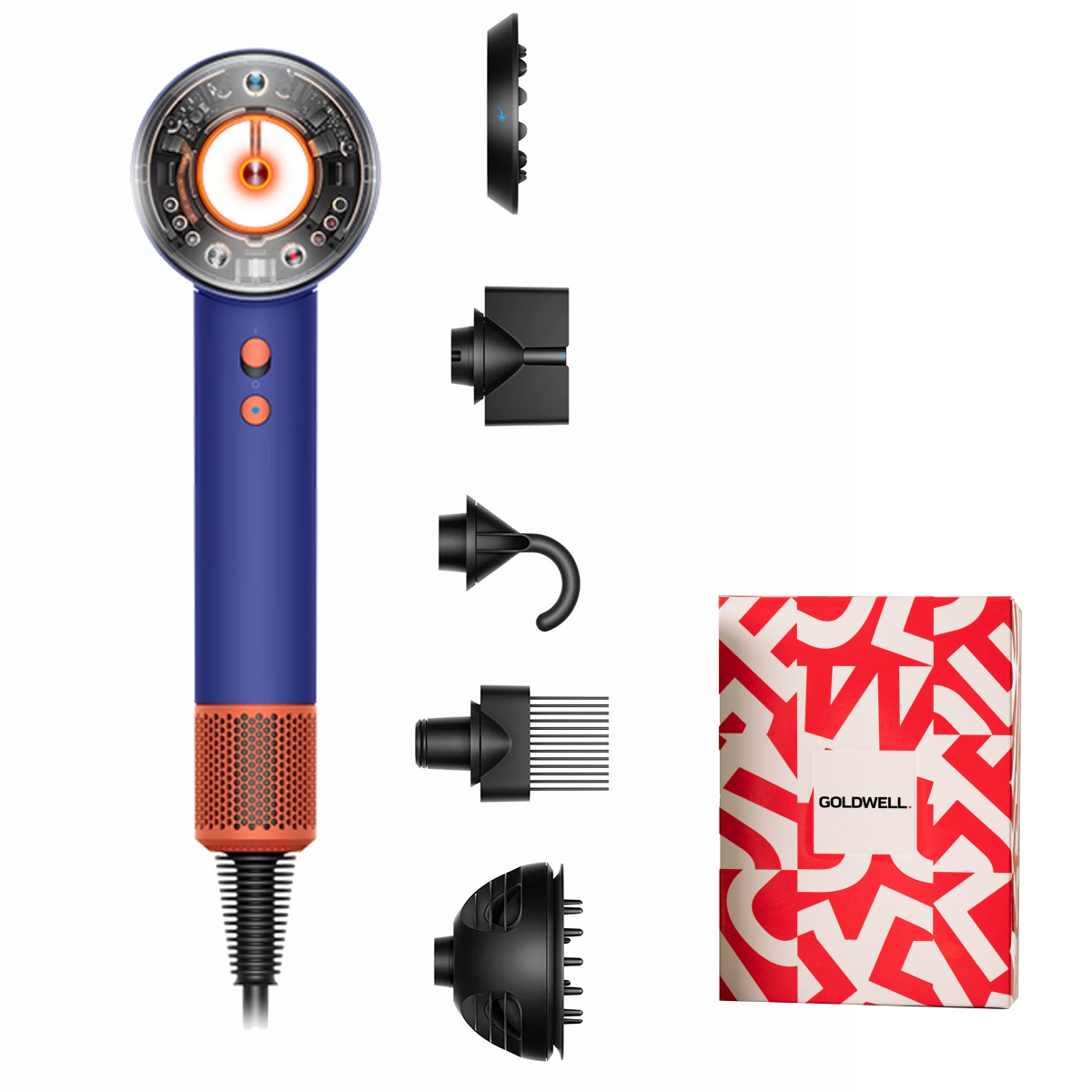 Фен для волос Dyson Supersonic HD16 Nural (барвинковый/топаз)