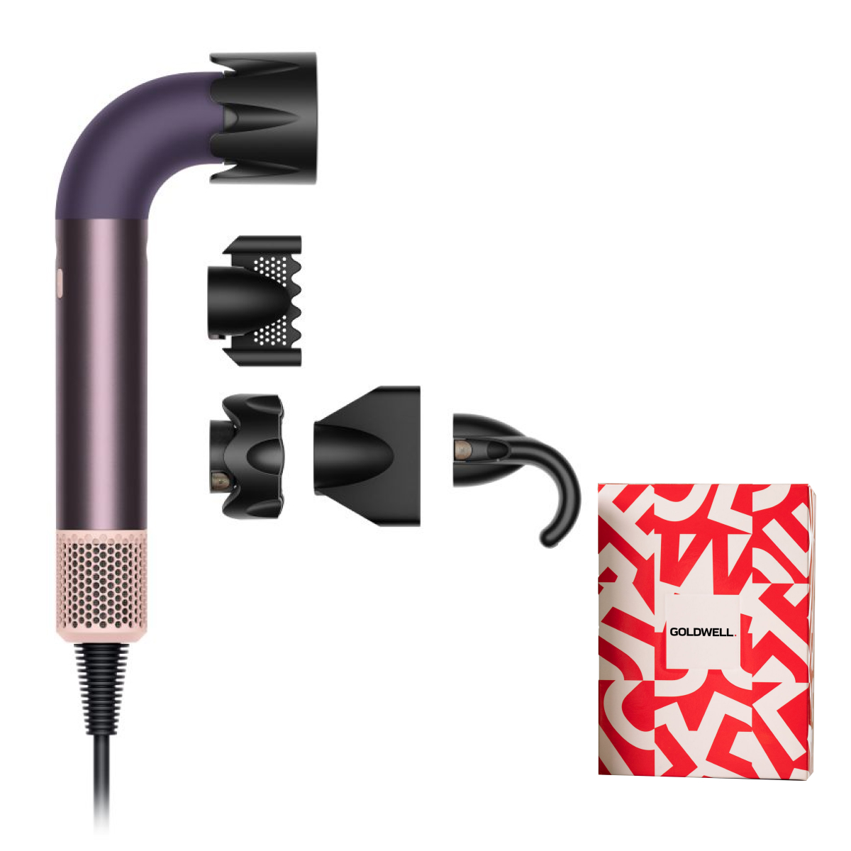 Фен для волос Dyson Supersonic HD17 T1/T2 R Pro (яшмовая слива)