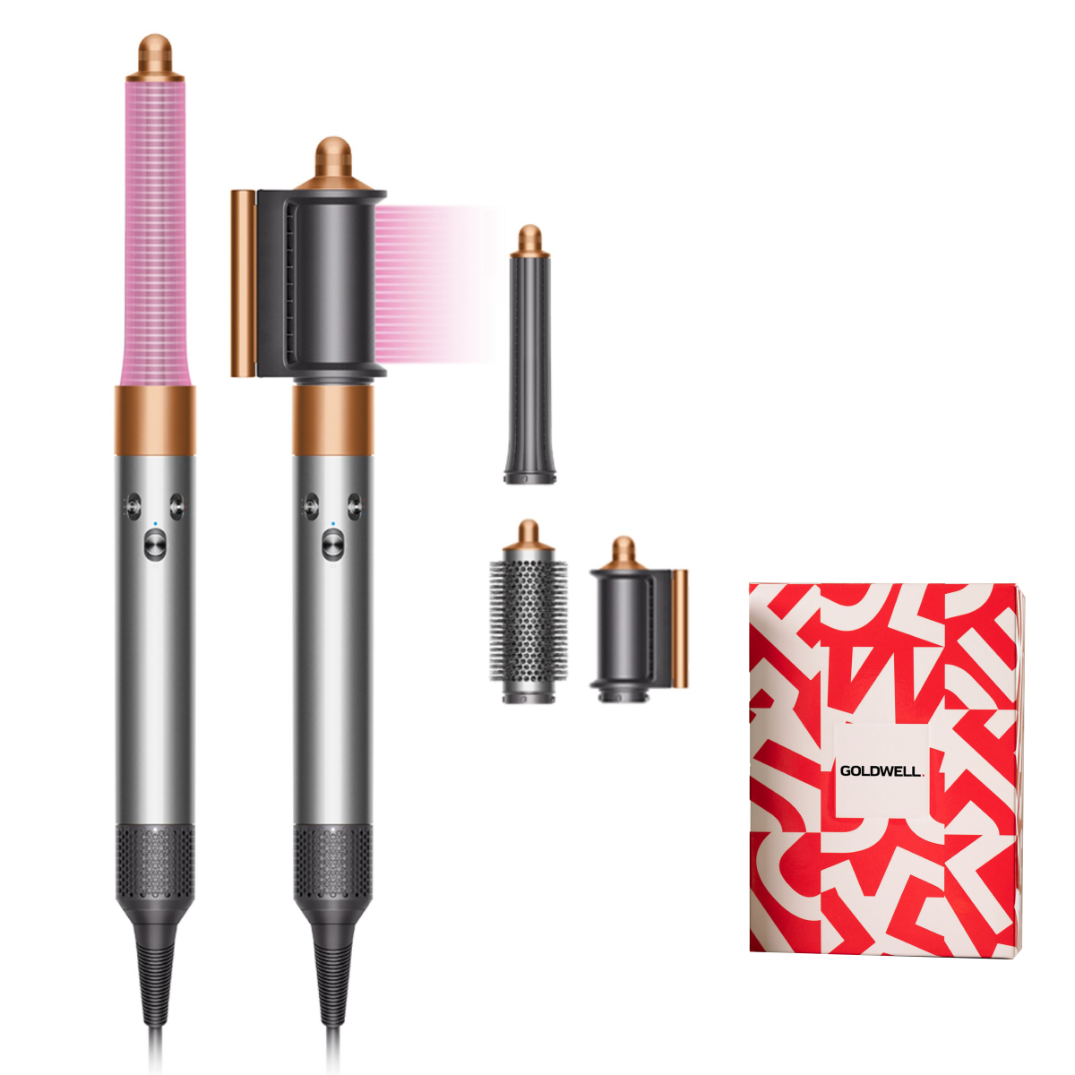 Стайлер Dyson Airwrap HS05 Origin для разных типов длинных волос (никель/медь)