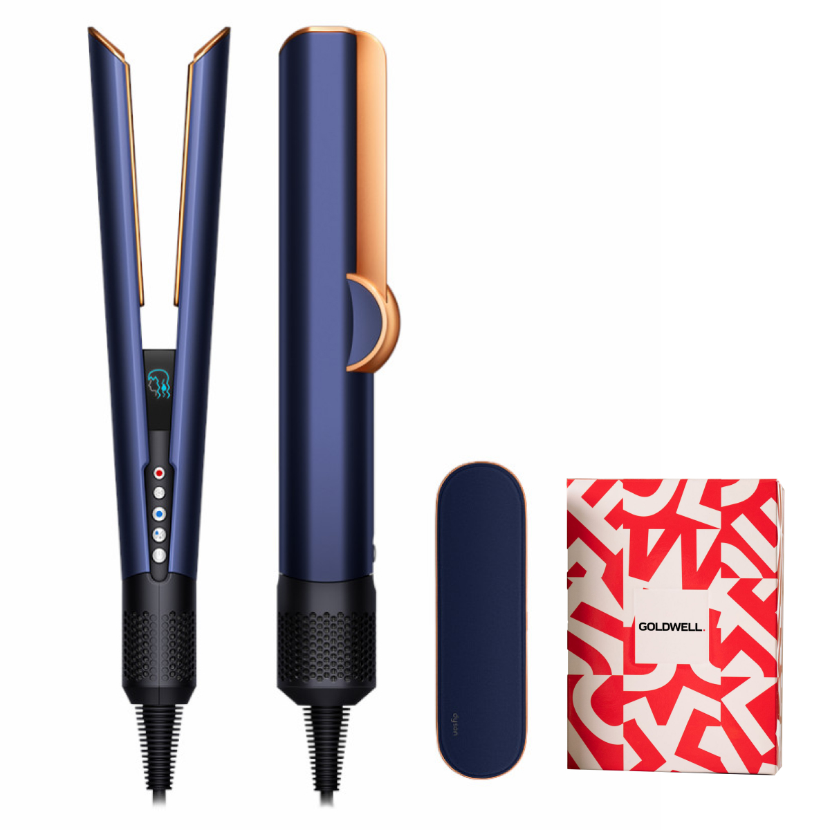 Выравниватель для волося Dyson Airstrait HT01 синий/медный