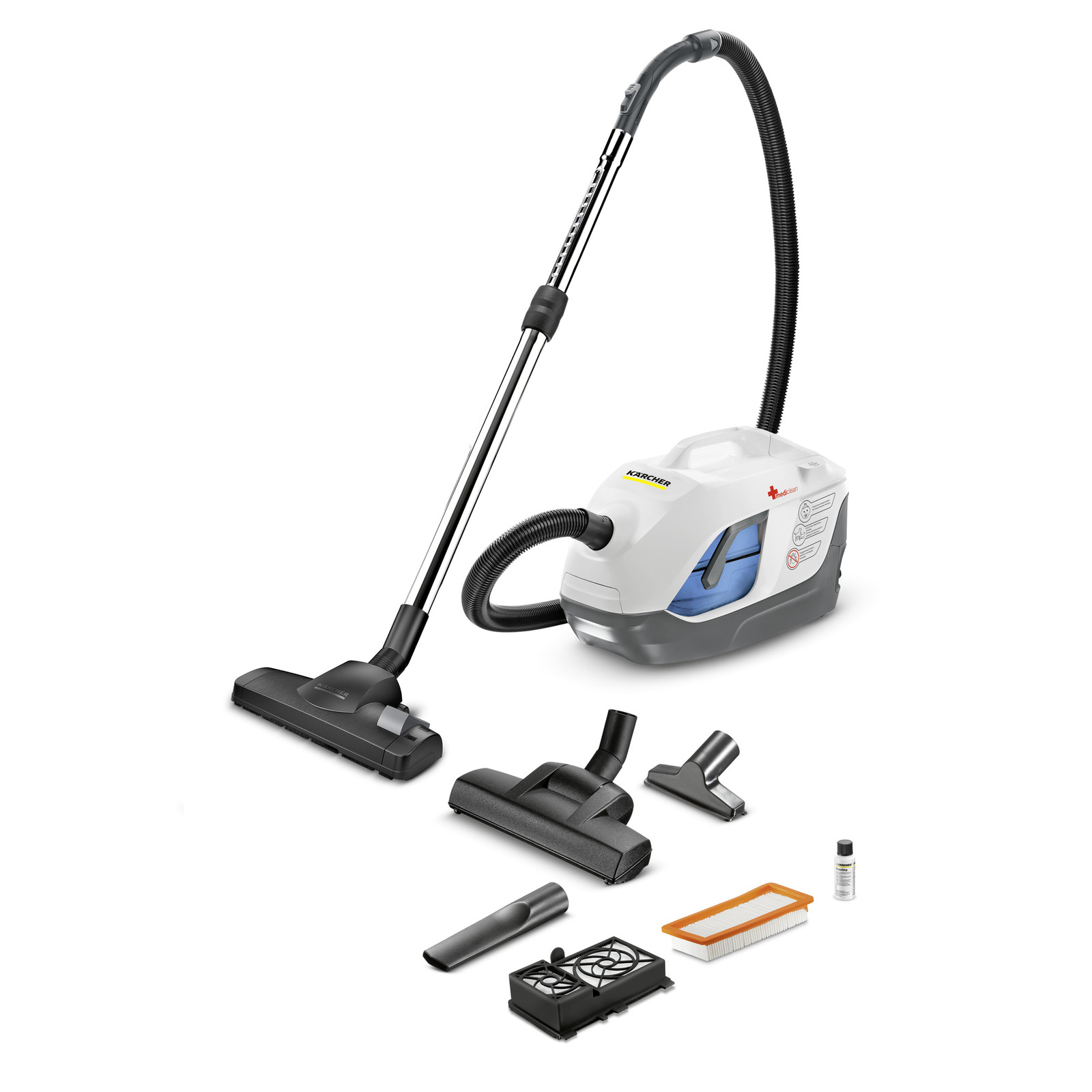 Пилосос з аквафільтром Karcher DS 6 Premium Mediclean
