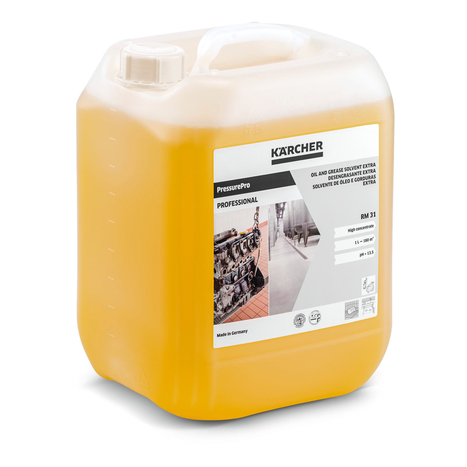 Концентрат лужного активного засобу для чищення Karcher EXTRA RM 31 ASF, 10 л