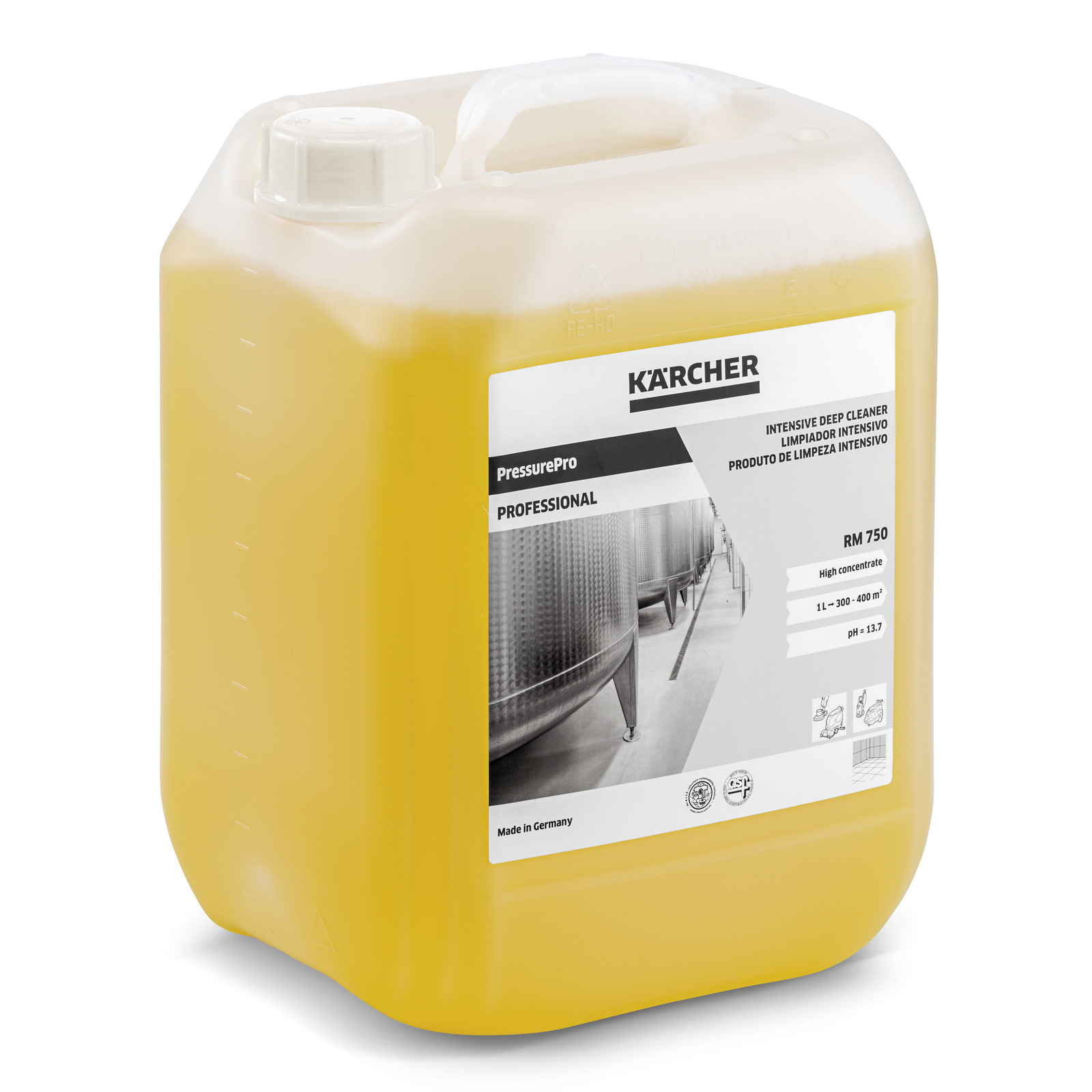 Інтенсивний засіб для глибокого очищення Karcher RM 750, 10 л