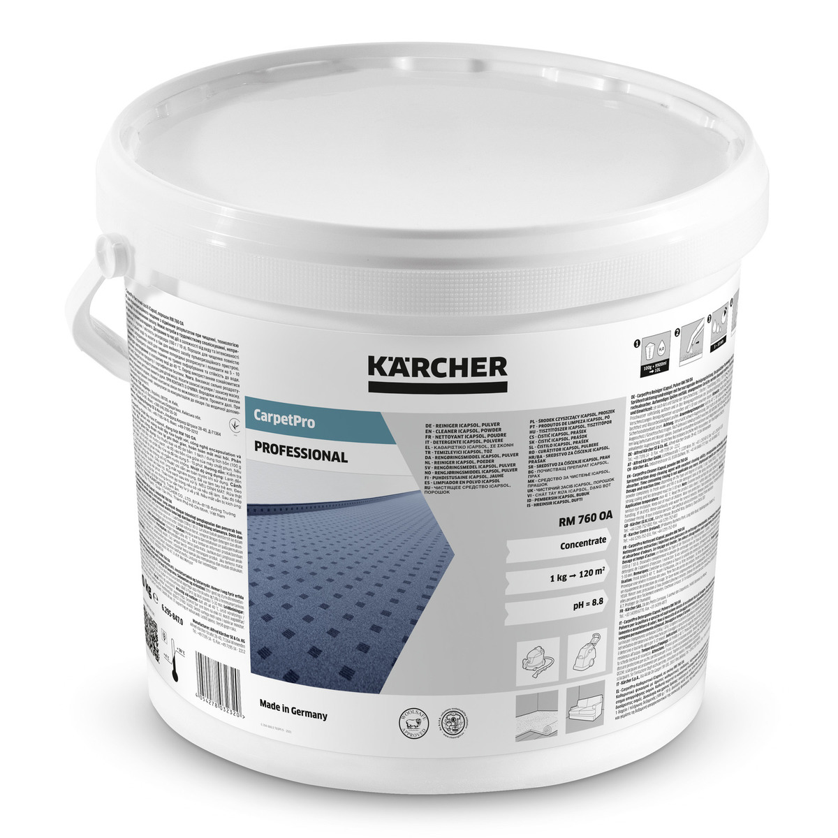 Порошковий засіб Karcher RM 760, 10 кг
