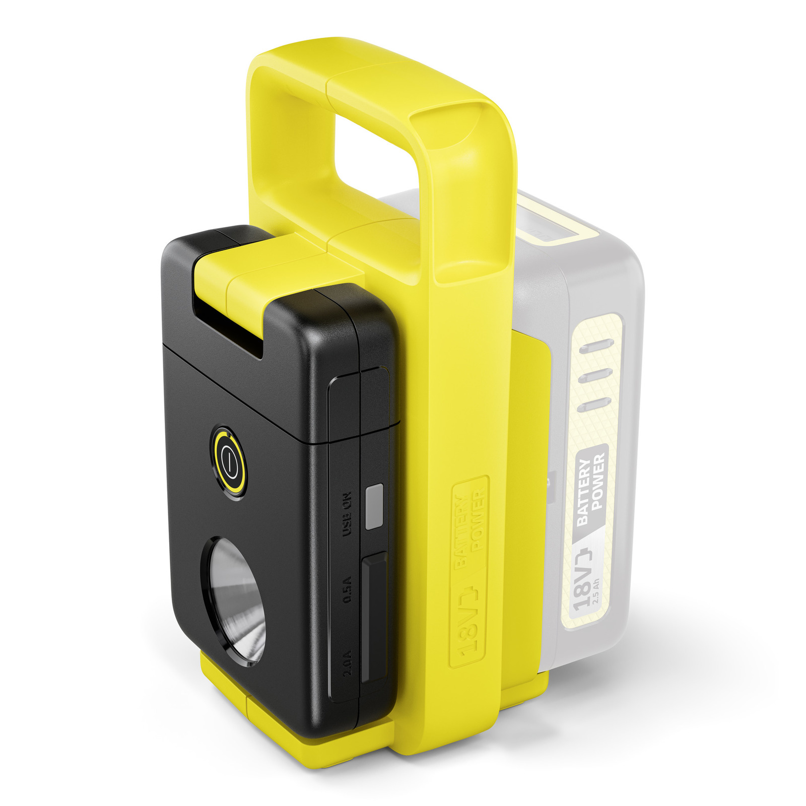 Акумуляторний мультифункціональний ліхтар Karcher MFL 2-18
