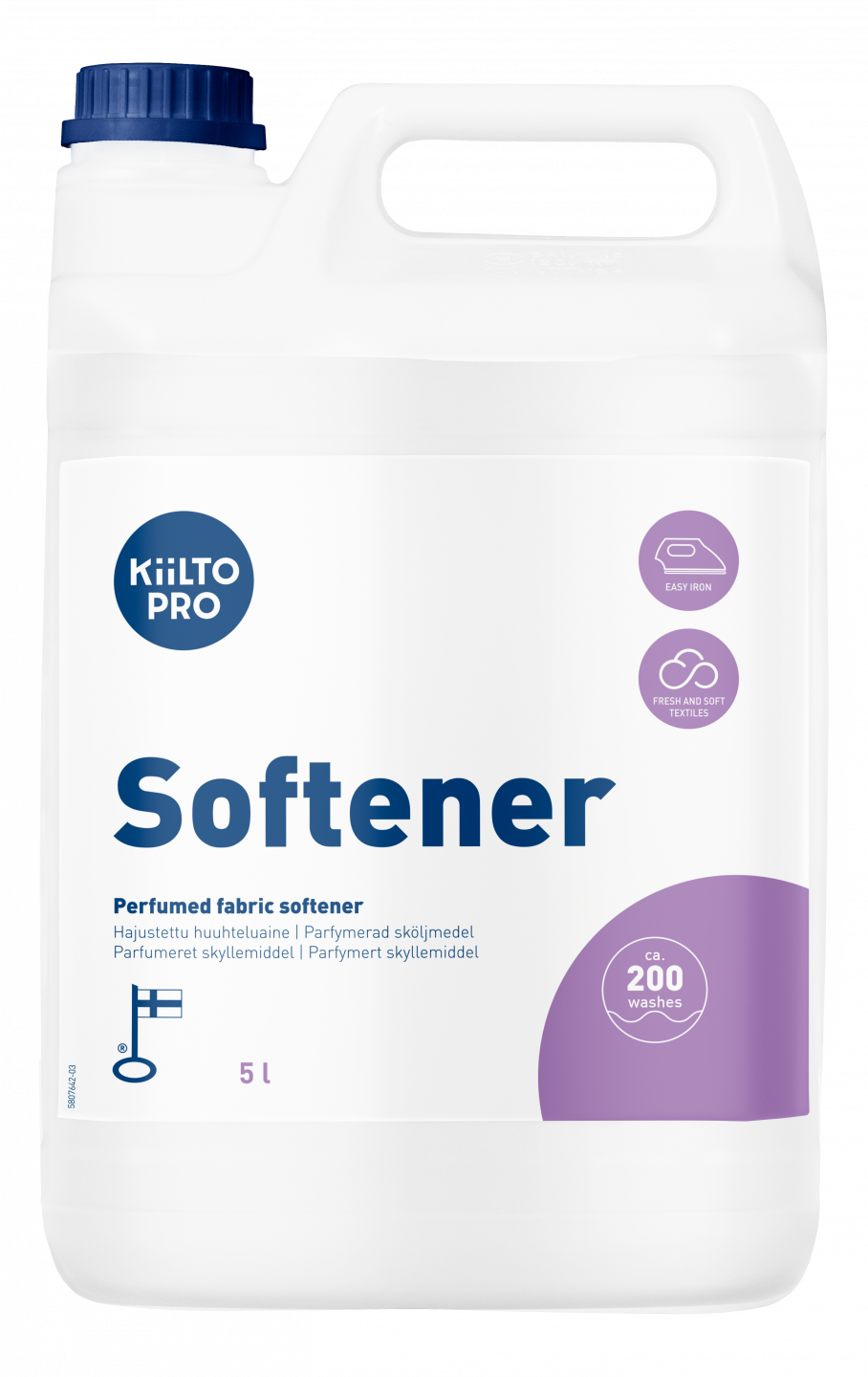 Концентрированное средство Killto Soft Fabric Softener для ополаскивания, кондиционер для белья 5 л