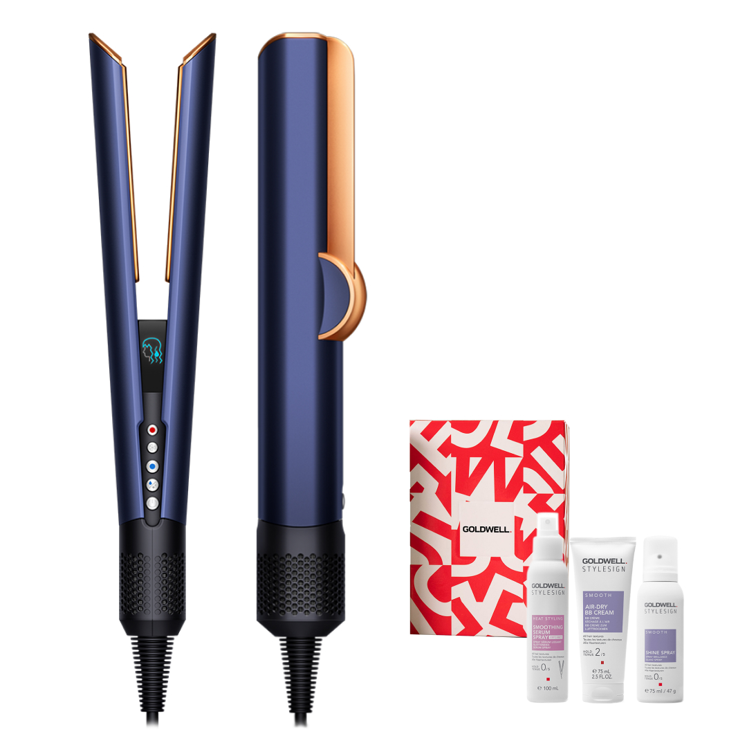 Випрямляч для волосся Dyson Airstrait HT01 синій/мідний