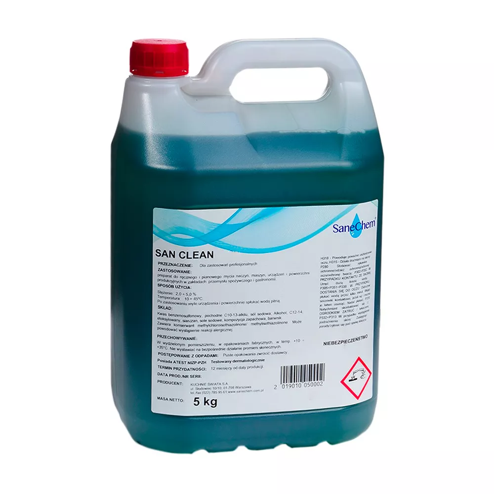 Засіб для миття посуду та інструментів SaneChem SANCLEAN PLUM