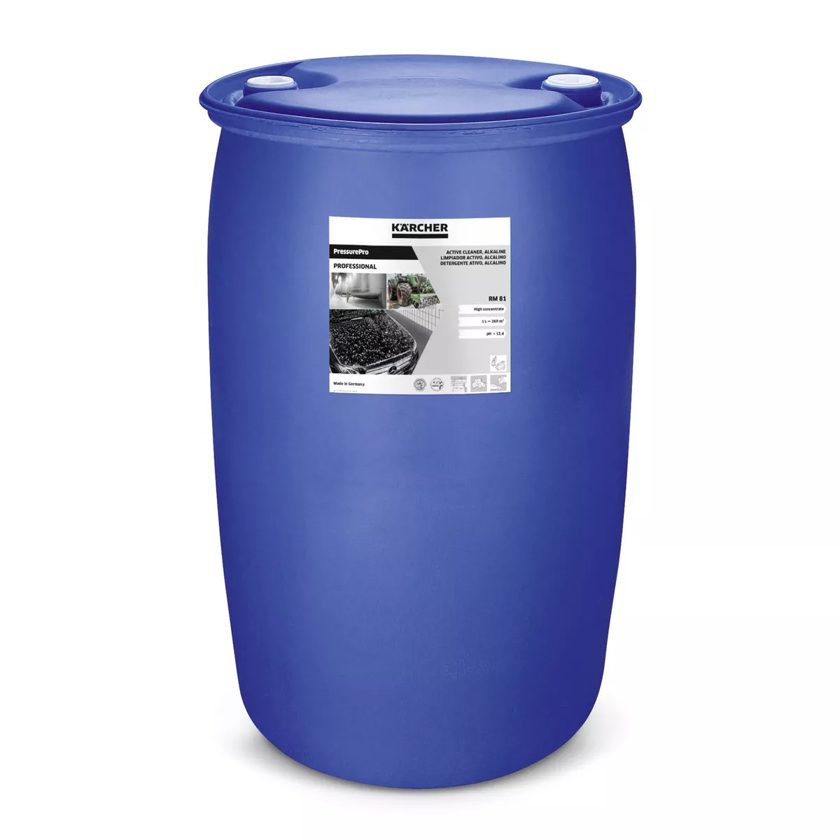 Активний лужний засіб Karcher RM 81 ASF, не містить НТА, 200 л