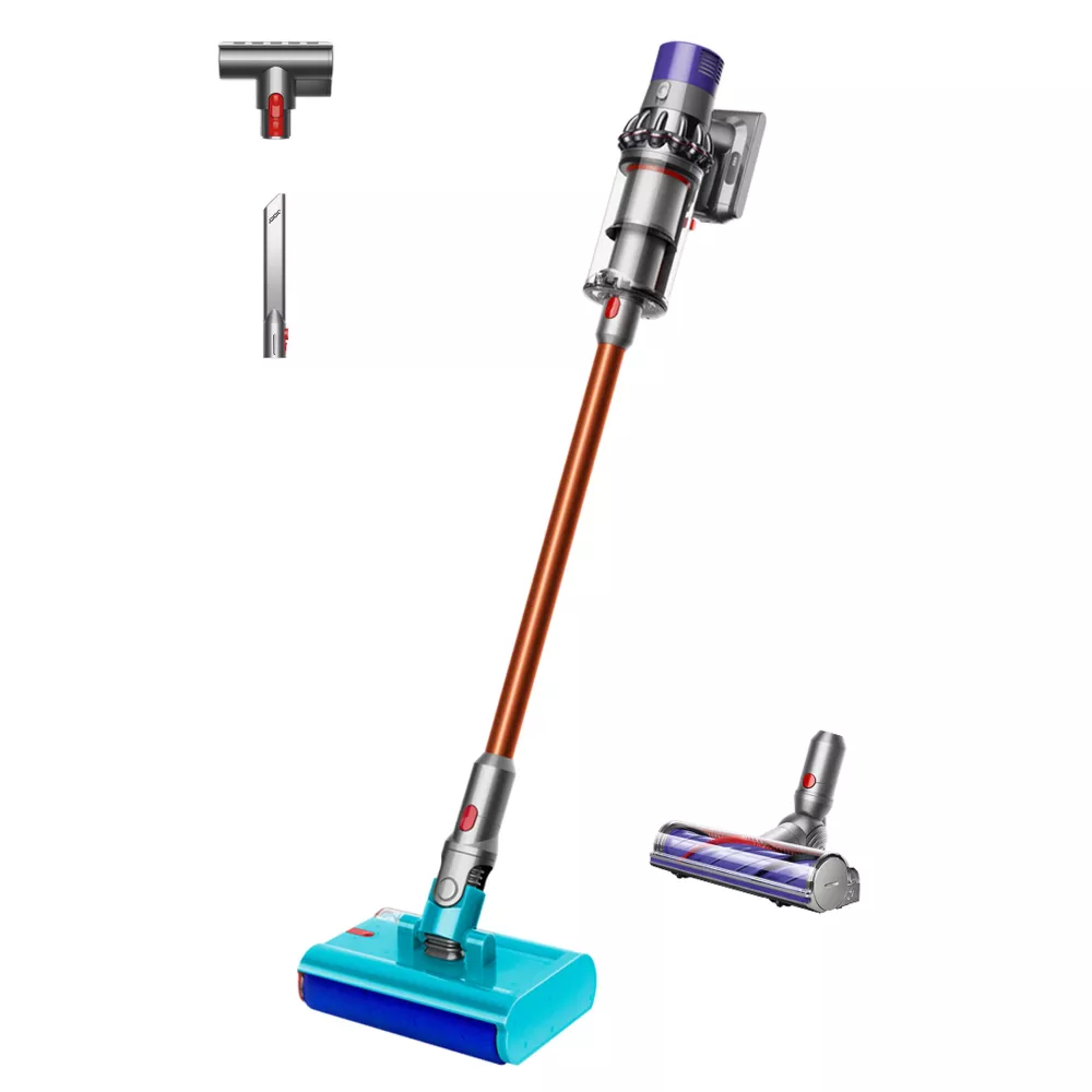 Бездротовий миючий пилосос Dyson Cyclone V10 Submarine (нікель/помаранчевий)