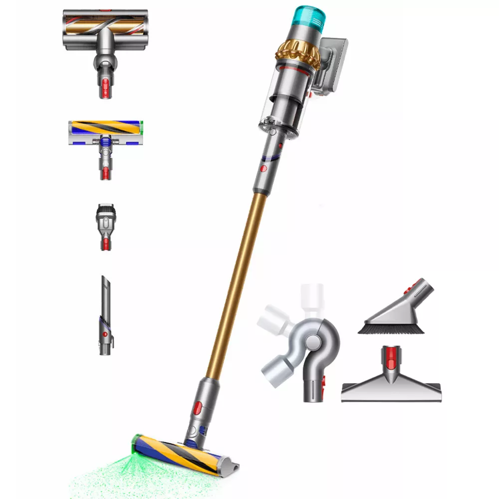 Бездротовий пилосос Dyson V15 Detect Absolute (золотий)