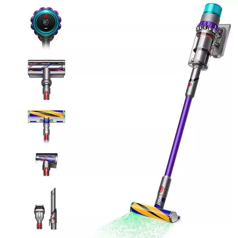 Бездротовий пилосос Dyson Gen5detect Absolute (нікель/пурпуровий)