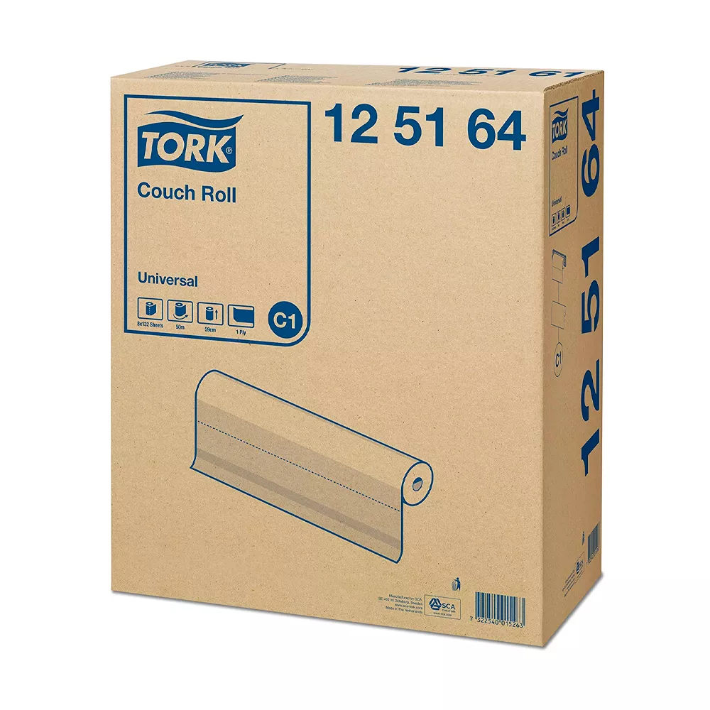 Медичні простирадла у рулонах C1 TORK 125164