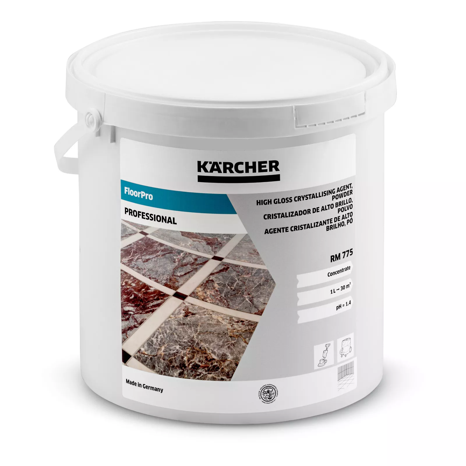 Порошковий засіб для глянцевої кристалізації Karcher RM 775 ASF, 5 кг