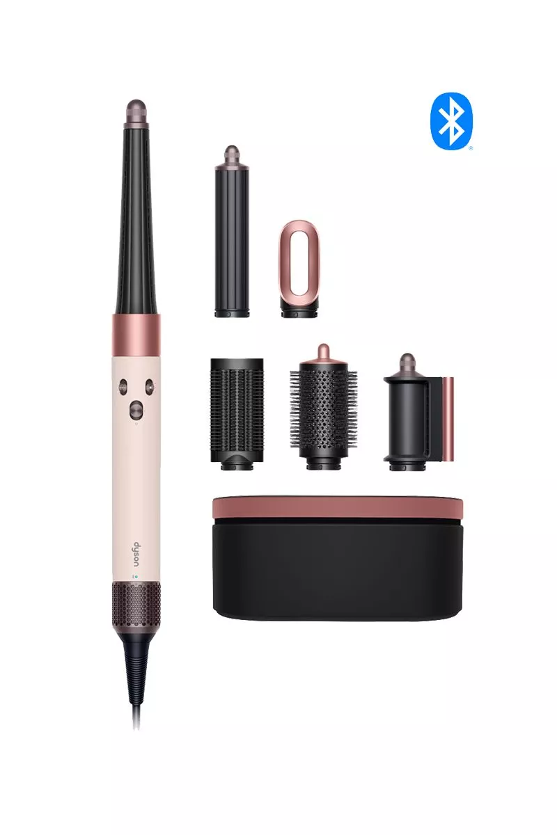 Стайлер Dyson Airwrap i.d. Straight+Wavy HS08 T1/T2 для прямого та хвилястого волосся (рожева кераміка/рожеве золото)