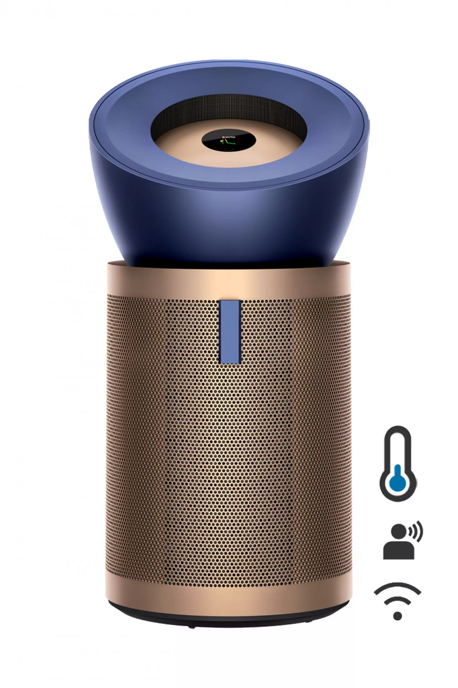 Очищувач повітря Dyson HEPA Big+Quiet Formaldehyde BP04 (берлінська блакить/мідь)