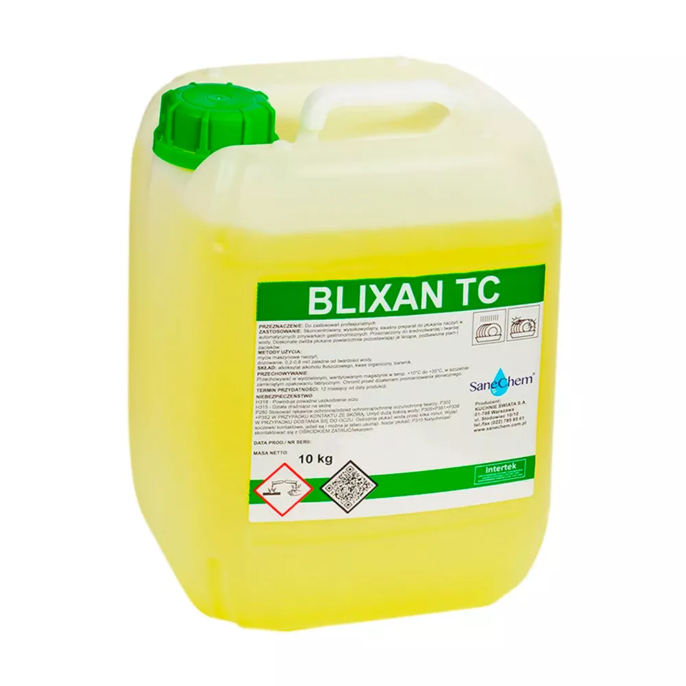 Засіб для ополіскування посуду SaneChem BLIXAN TC