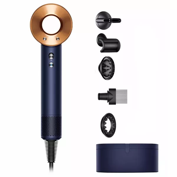  Фен для волос Dyson Supersonic HD07 (синий/медный)