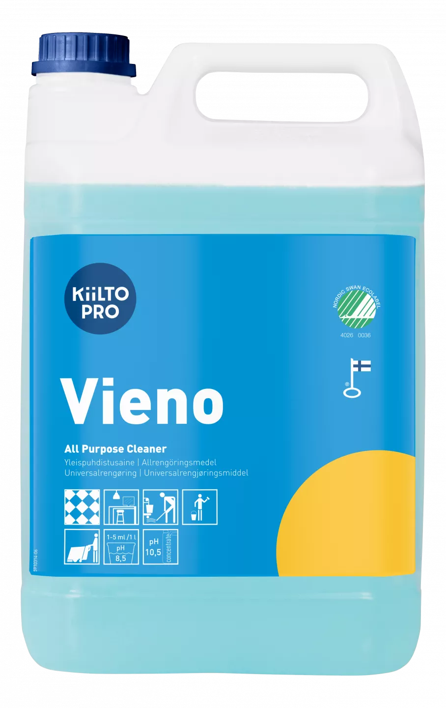 Мийний засіб KiiLTO Vieno (5 л)