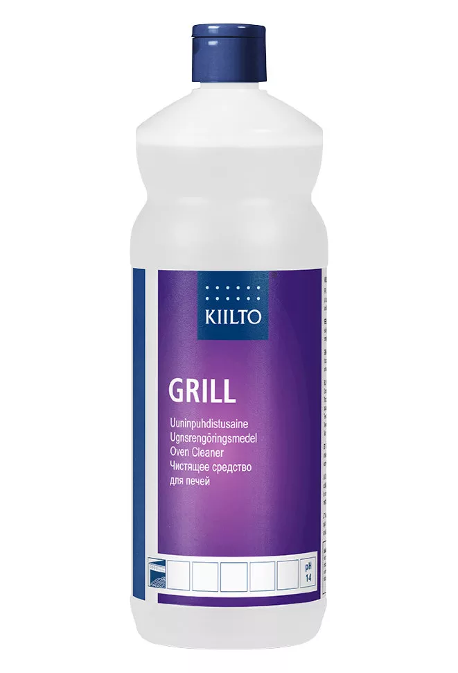Засіб для очищення сталевих поверхонь грилів і духовок KiiLTO Grill (1 л)