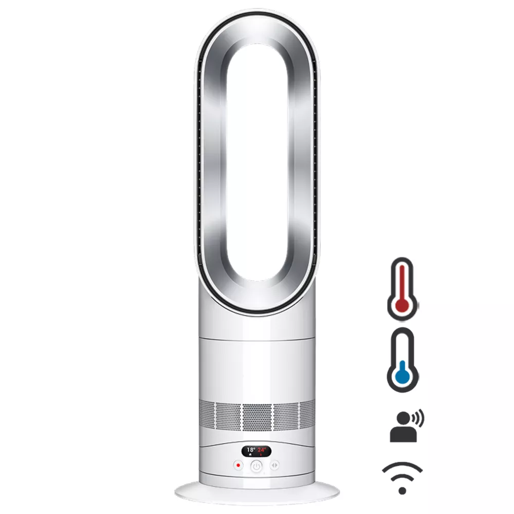 Тепловентилятор Dyson AM15 Hot+Cool HF1 Remote Link Pre-heat (білий/сріблястий)