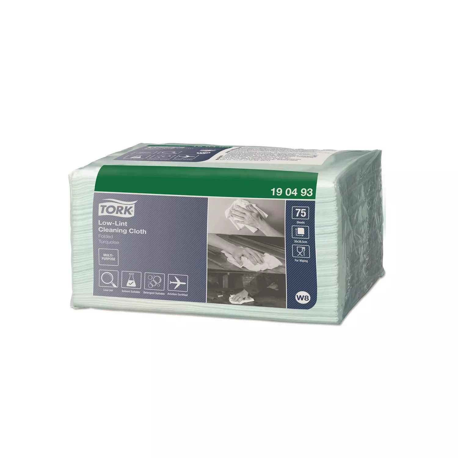 Безворсовий нетканий матеріал W8 TORK 190493