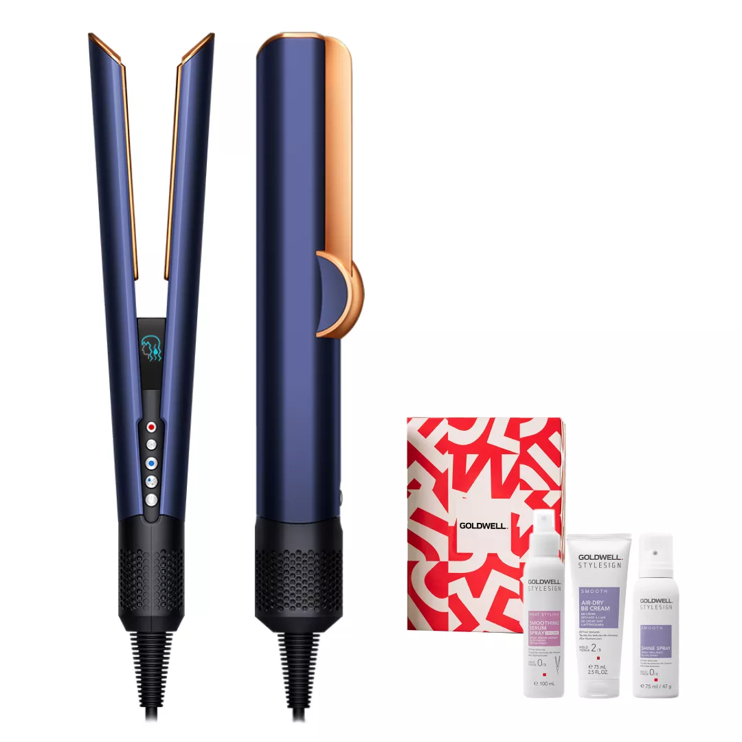 Випрямляч для волосся Dyson Airstrait HT01 синій/мідний