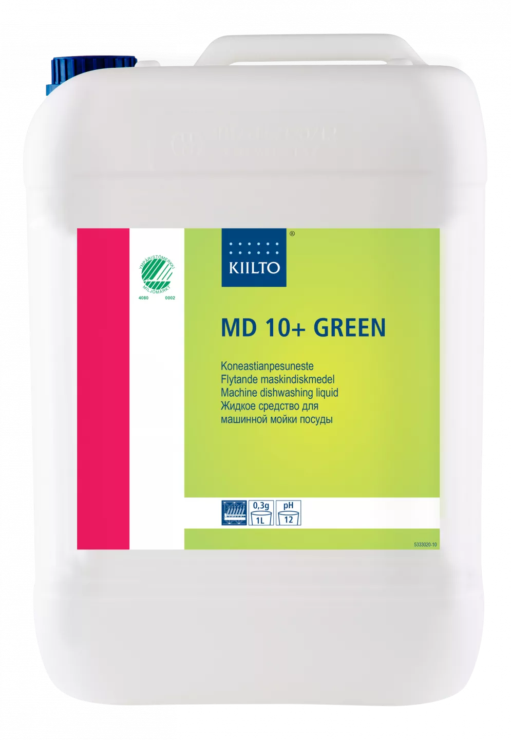 Засіб для миття посуду в посудомийній машині KiiLTO MD 10+ Green