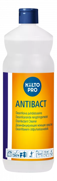 Універсальний дезінфікуючий засіб Kiilto Antibakt (1 л)