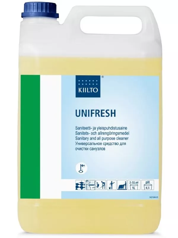 Універсальний засіб KiiLTO Unifresh для очищення водостійких поверхонь (5 л)