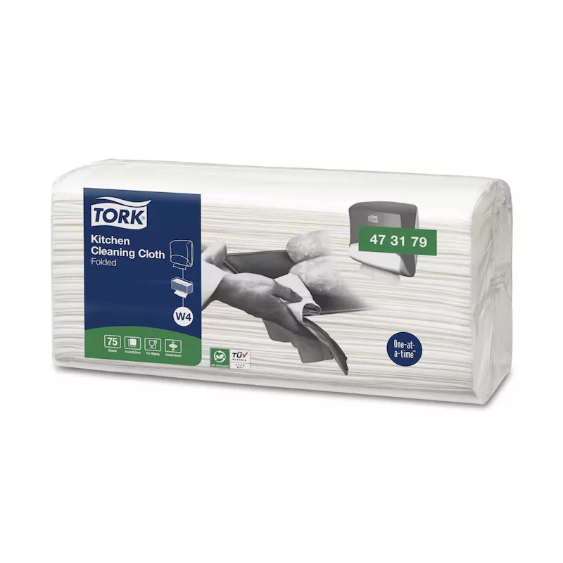 Протиральний матеріал у серветках Tork W4 473179