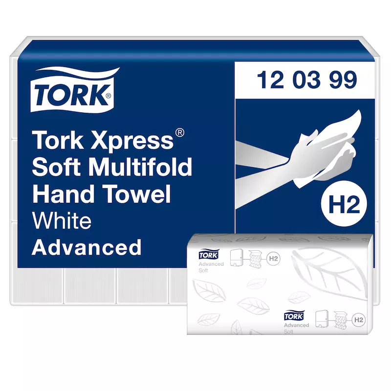 Листові рушники Tork Premium H2 Interfold 120399