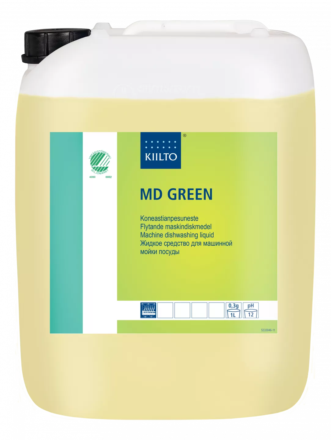 Засіб для миття посуду в посудомийній машині KiiLTO MD Green