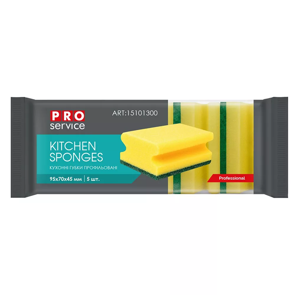 Губка кухонна профільна Pro 15101300