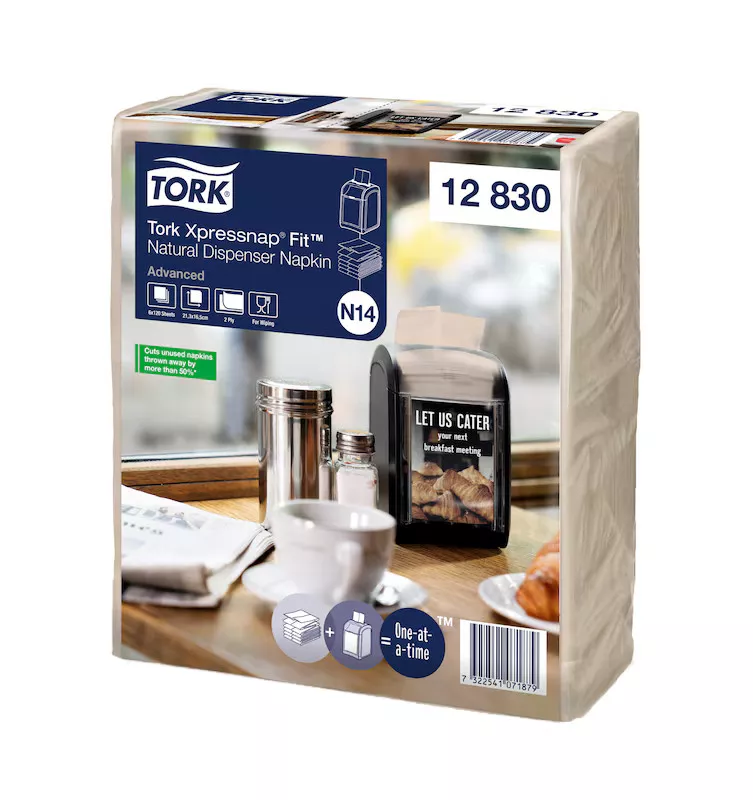 Салфетки для диспенсеров N14 Tork Xpressnap Fit® 12830