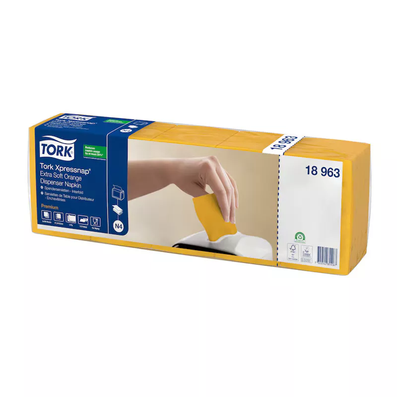 Ультрам'які серветки N4 Tork Xpressnap® 18963