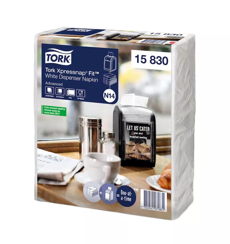 Салфетки для диспенсеров N14 Tork Xpressnap Fit® 15830