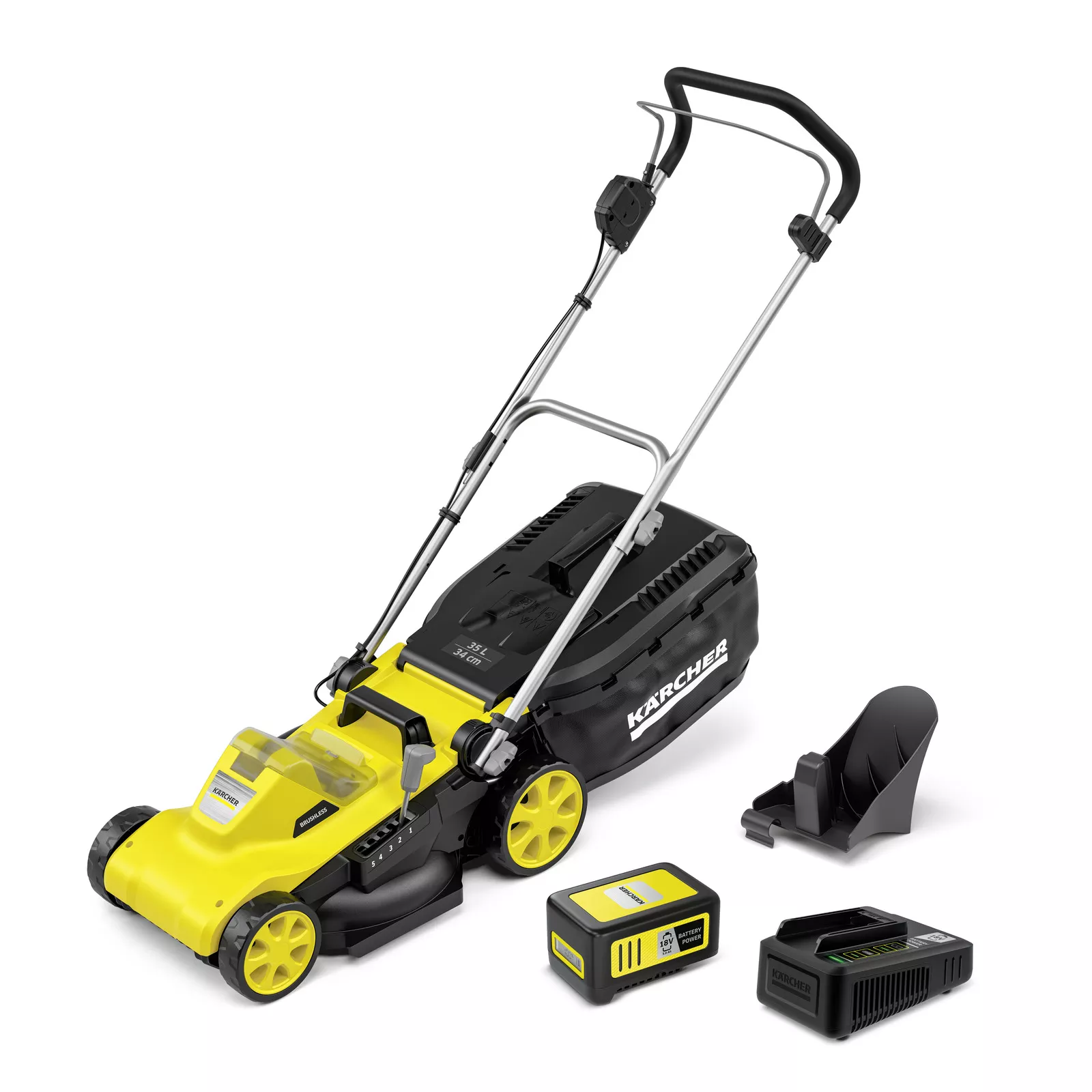 Аккумуляторная газонокосилка Karcher LMO 3-18