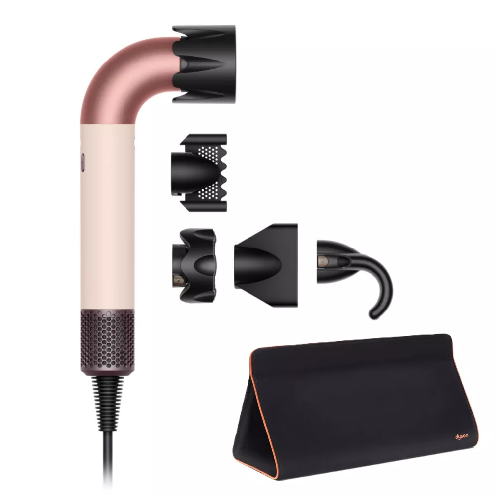 Фен для волосся Dyson Supersonic HD17 T1/T2 R Pro (рожева кераміка/рожеве золото)