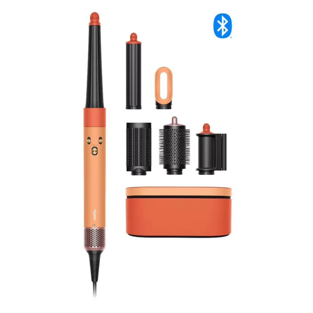 Стайлер Dyson Airwrap i.d. Straight+Wavy HS08 T1/T2 для прямых и волнистых волос (абрикос/топаз)