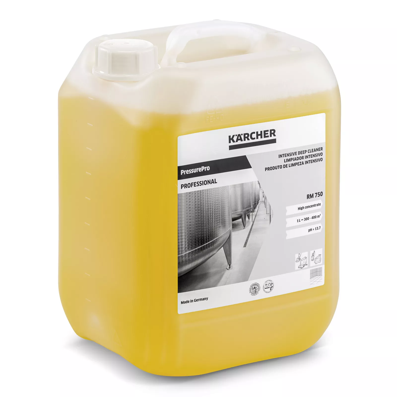 Інтенсивний засіб для глибокого очищення Karcher RM 750, 10 л
