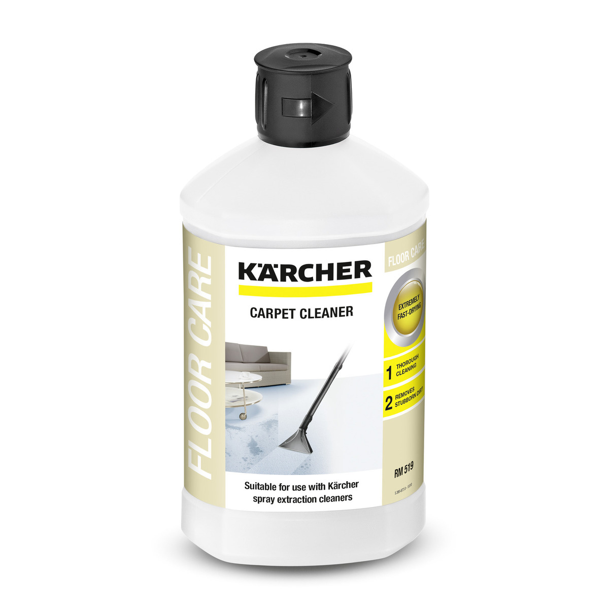 Засіб для чищення килимів Karcher RM 519, 1 л