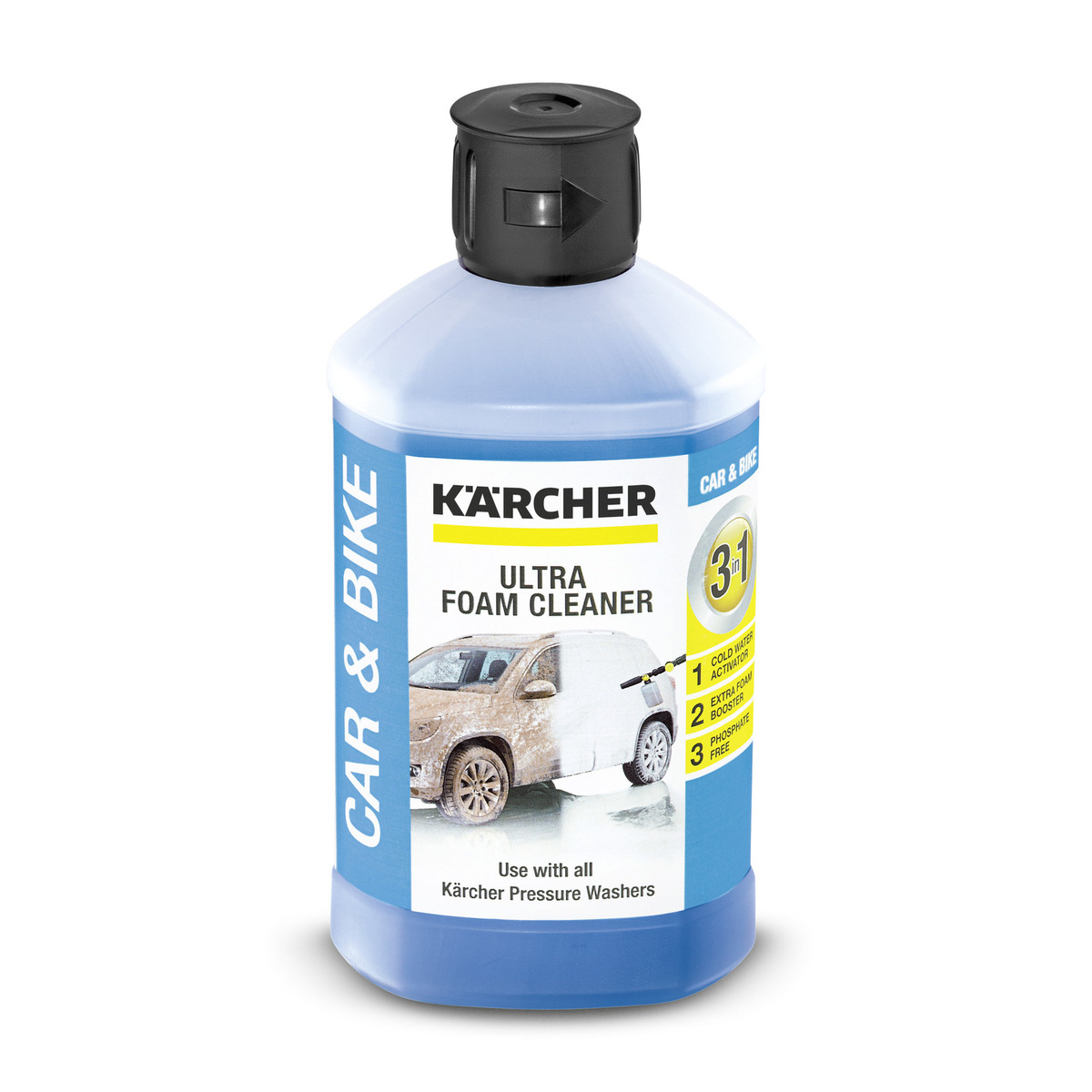 Karcher Ultra Foam засіб для пінної чистки 3 в 1, 1 л