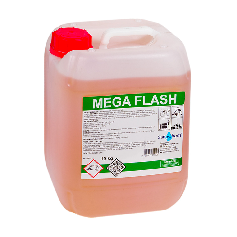 Рідкий засіб для щоденного очищення SaneChem MEGA FLASH